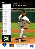 1994 Upper Deck All-Star Jumbos Ruben Sierra/Todd Van Poppel #2