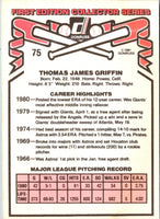 1981 Donruss Tom Griffin #75