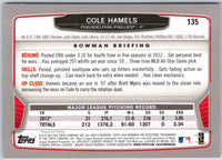 2013 Bowman Cole Hamels #135