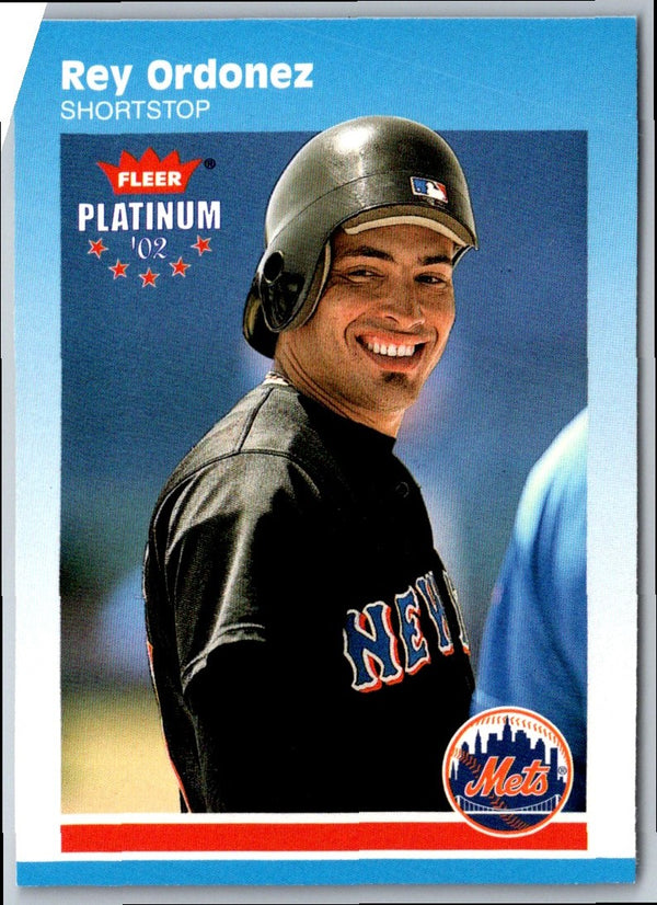 2002 Fleer Platinum Rey Ordonez #46