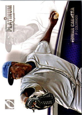 2012 Onyx Platinum Prospects Edwar Cabrera #PP11 327/500