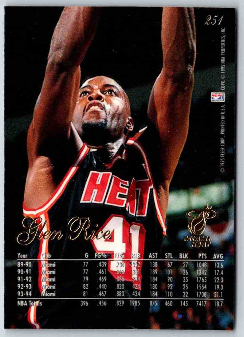 1994 Flair Glen Rice
