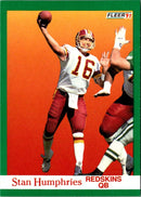 1991 Fleer Stan Humphries