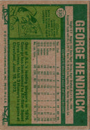 1977 Topps George Hendrick