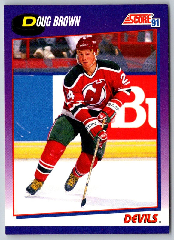 1991 Score American Doug Brown #163