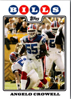 2008 Topps Angelo Crowell #240