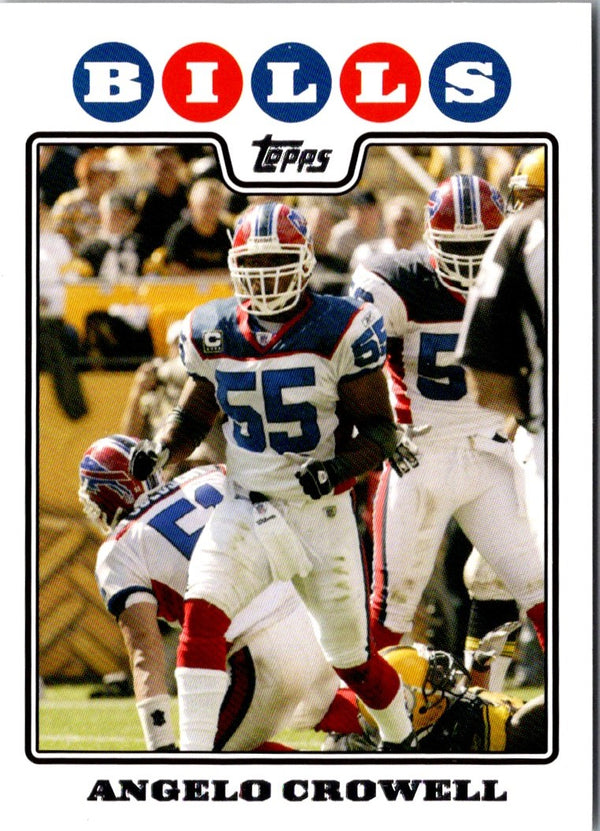 2008 Topps Angelo Crowell #240