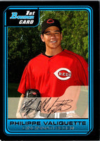 2006 Bowman Prospects Philippe Valiquette #B11