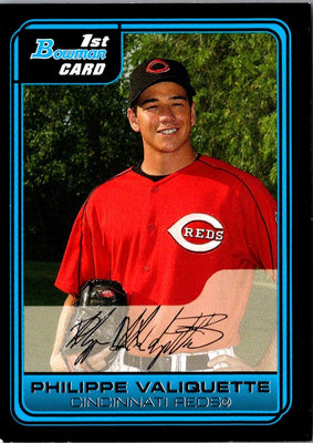 2006 Bowman Prospects Philippe Valiquette #B11