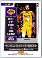 2018 Contenders Brandon Ingram #40