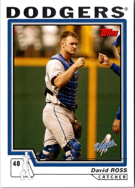 2004 Topps David Ross #555