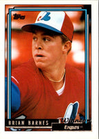 1992 Topps Brian Barnes #73