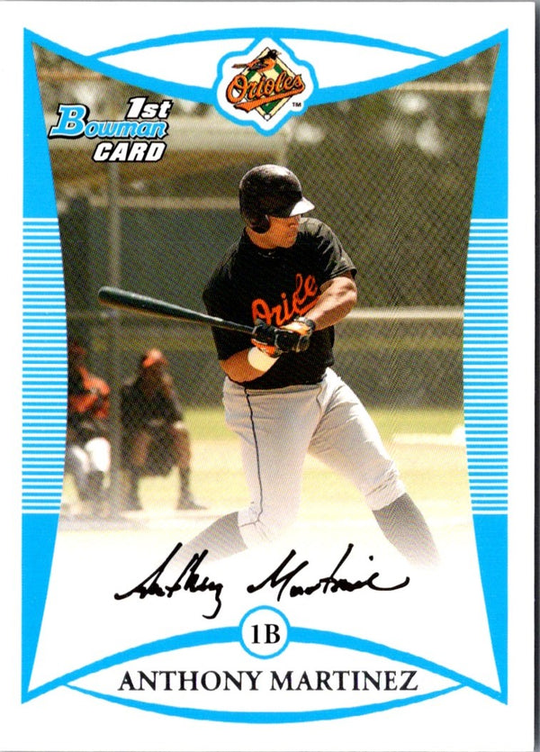 2008 Bowman Prospects Anthony Martinez #BP15