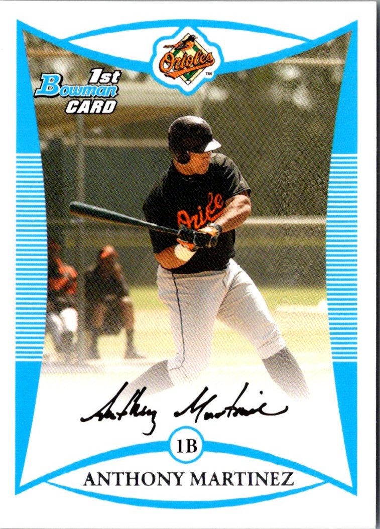 2008 Bowman Prospects Anthony Martinez