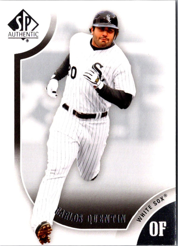 2009 SP Authentic Carlos Quentin #20