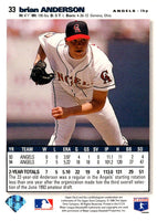 1995 Collector's Choice SE Brian Anderson #33