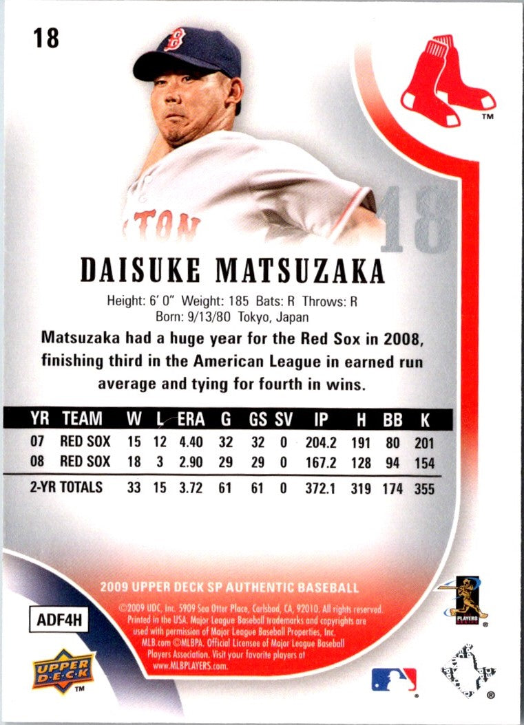 2009 Finest Daisuke Matsuzaka