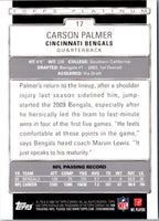 2009 Topps Platinum Carson Palmer #17
