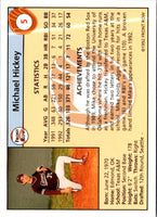 1992 Front Row Draft Picks Mike Hickey #5