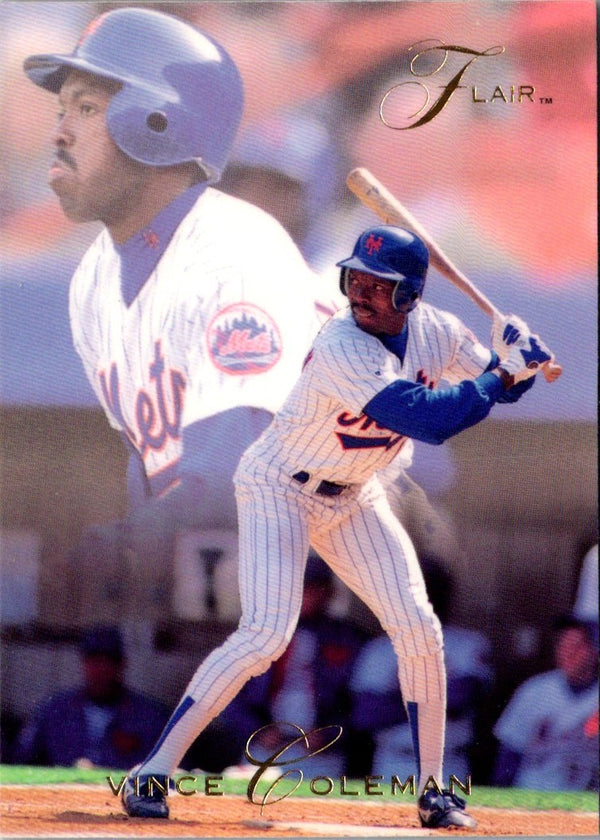1993 Flair Vince Coleman #90