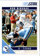2011 Score Rob Bironas