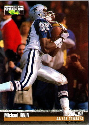 1995 Pro Line Michael Irvin #119