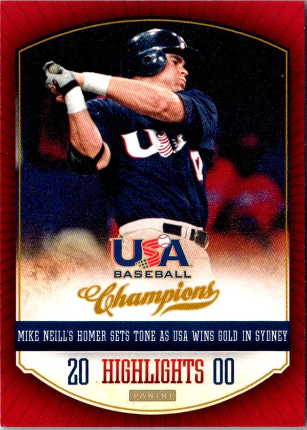 2013 Panini USA Champions Highlights Mike Neill's Homer Sets Tone as #6