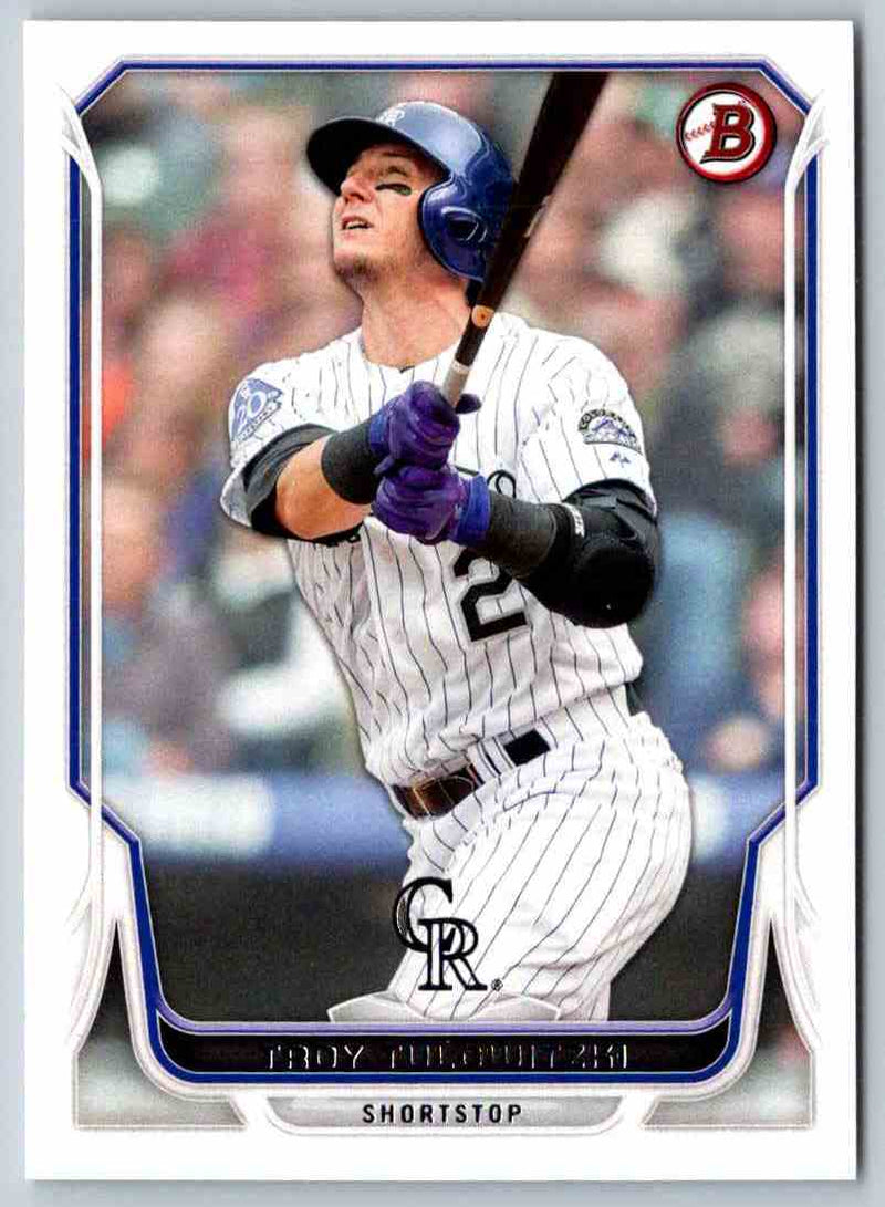 2014 Bowman Troy Tulowitzki