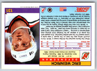 1991 Score American Eric Weinrich #131