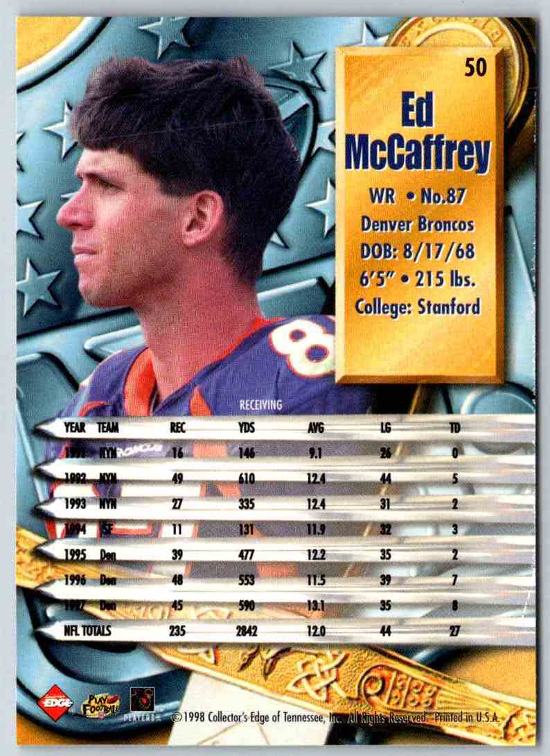 1998 Edge Ed McCaffrey