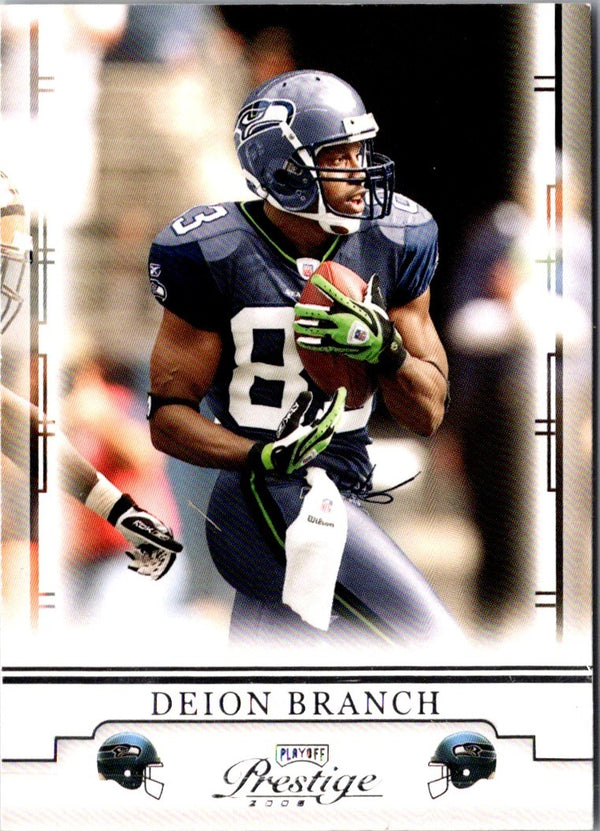 2008 Playoff Prestige Deion Branch #88