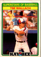 1988 Topps Kay-Bee Superstars of Baseball Tim Wallach #32