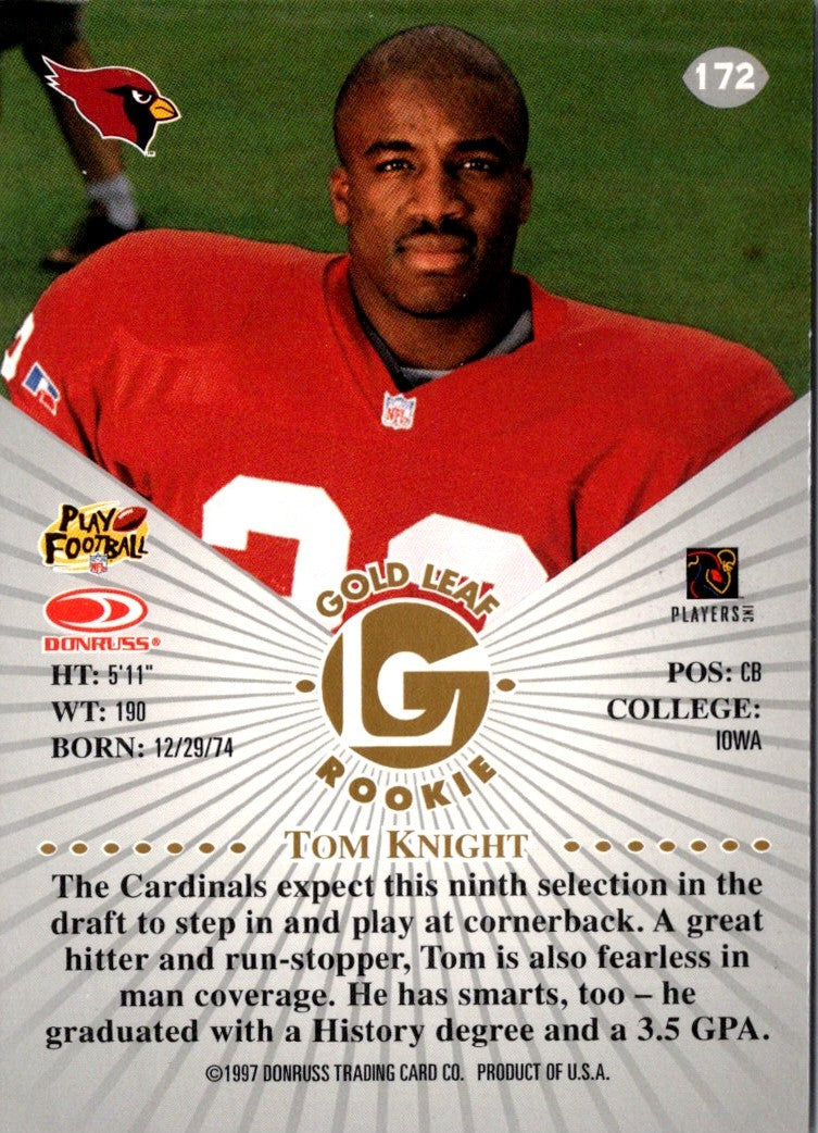 1997 Leaf Tom Knight