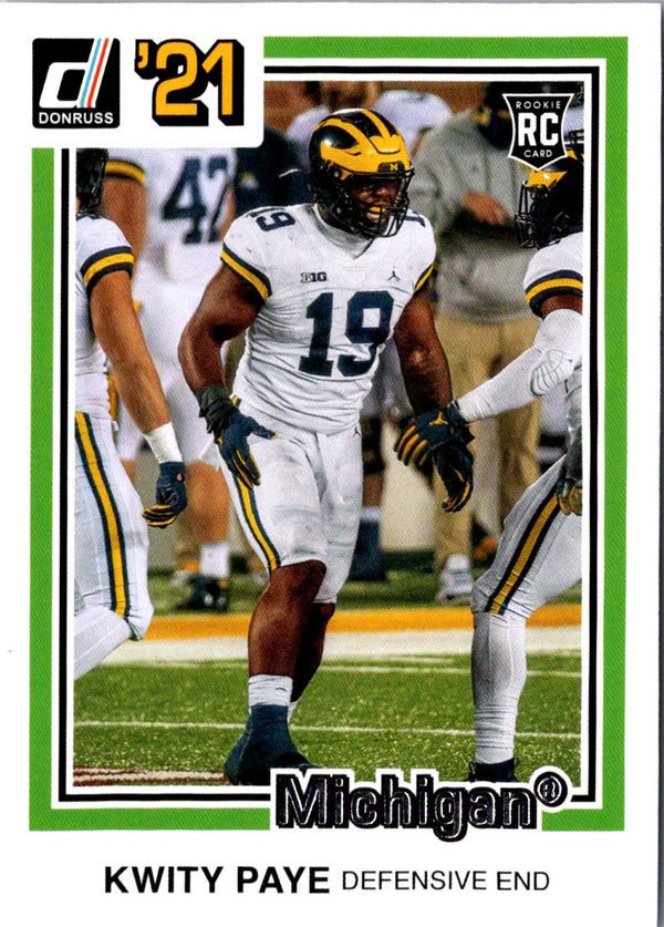 2021 Donruss Kwity Paye #P-338