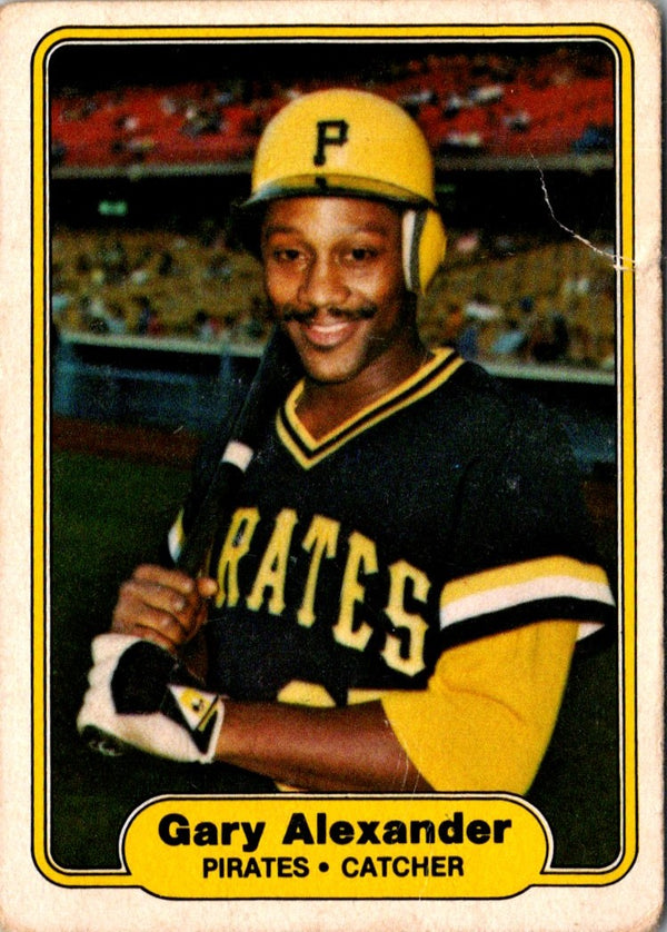 1982 Fleer Gary Alexander #475