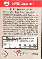 1989 T&M Senior League Jamie Easterly #31