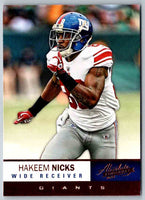 2012 Absolute Hakeem Nicks #67