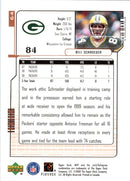 2000 Upper Deck MVP Bill Schroeder
