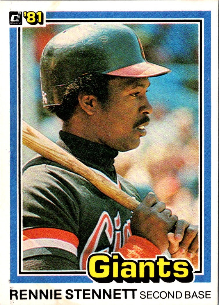 1981 Donruss Rennie Stennett