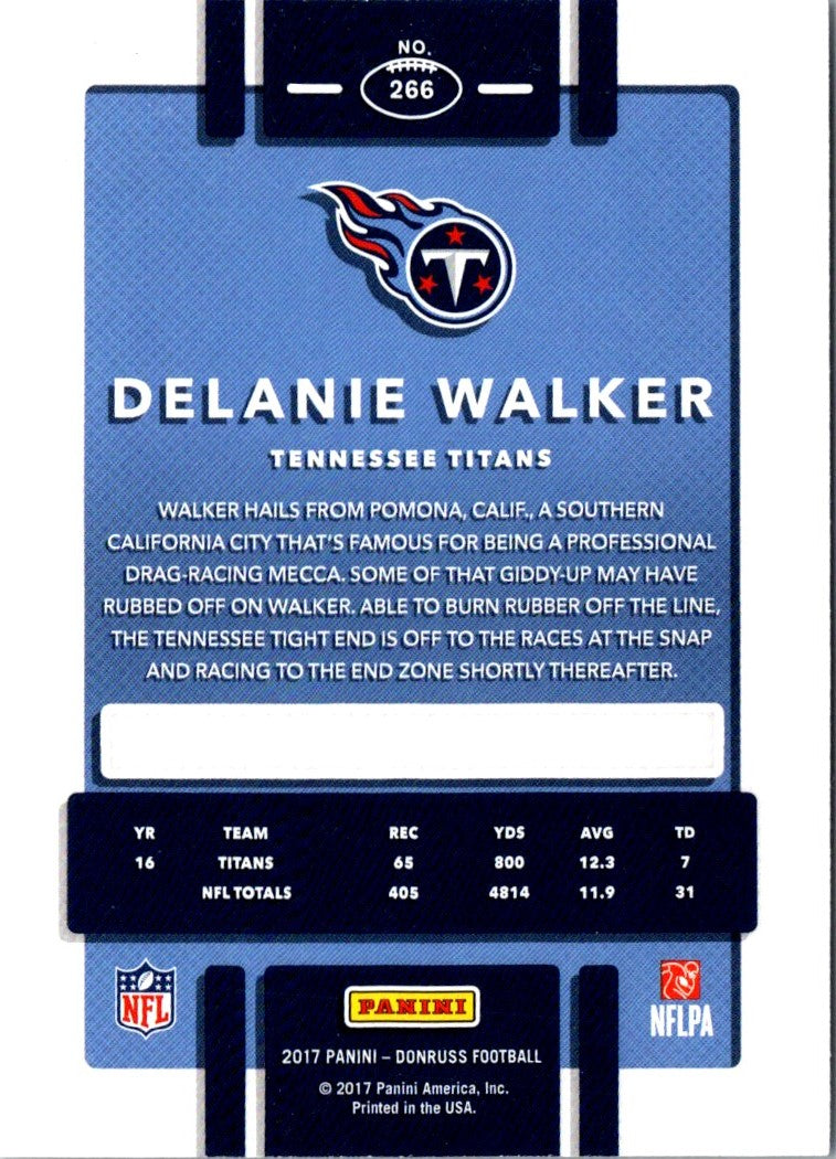 2017 Donruss Delanie Walker