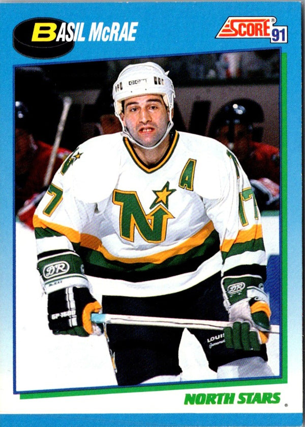 1991 Score Canadian Basil McRae #391