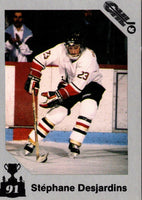 1991 7th Inning Sketch Memorial Cup Stephane Desjardins #61