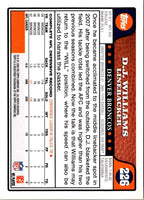 2008 Topps D.J. Williams #226