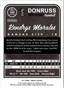 2017 Donruss Kendrys Morales