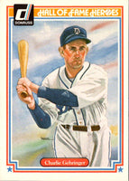 1983 Donruss Hall of Fame Heroes Charlie Gehringer #28