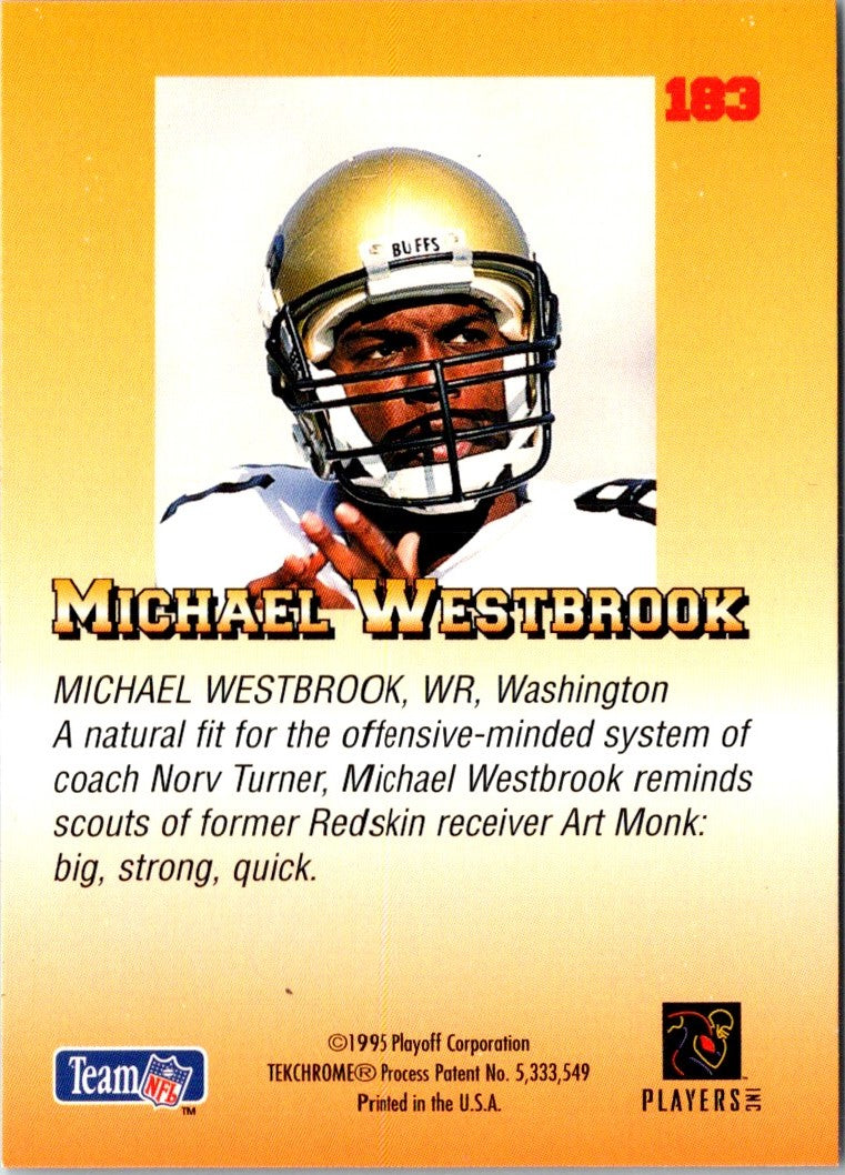 1995 Playoff Prime Michael Westbrook