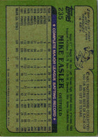 1982 Topps Mike Easler #235