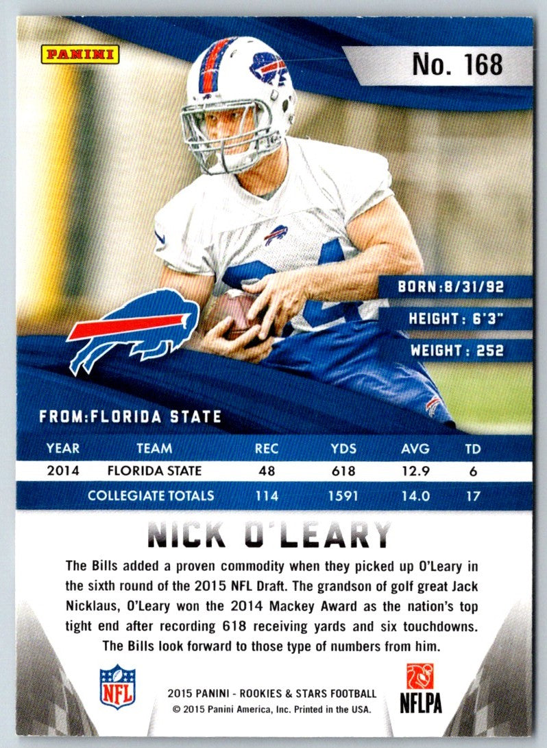 2015 Panini Rookies & Stars Nick O'Leary