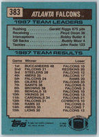 1988 Topps Falcons Team Leaders - Gerald Riggs #383