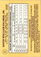 1985 Donruss David Palmer #341